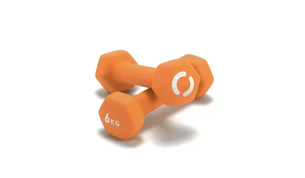 Opti Neoprene Dumbbell Set – 2 x 6kg